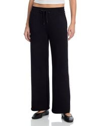 Vintage Havana - Striped Cloud Fleece Wide Leg Pants - Lyst