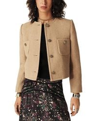 Ba&sh - Meredith Cropped Boxy Jacket - Lyst