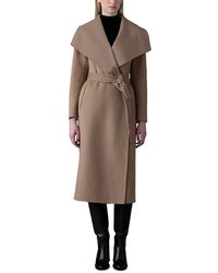Mackage - Mai Lightweight Wrap Wool Coat - Lyst