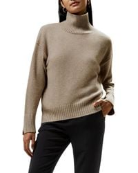 LILYSILK - Turtleneck Relaxed-Fit Cashmere Sweater - Lyst