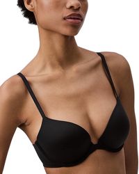 Calvin Klein - Push Up Plunge Bra - Lyst