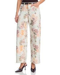 Aqua - Almost Famous High Rise Wide Leg Jeans - Lyst