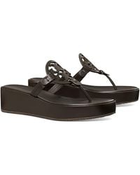 Tory Burch - Miller Wedge Sandal - Lyst