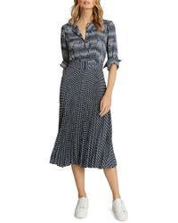 reiss veriana dress pink