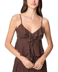 PAIGE - Indiah Ruffled Cami - Lyst