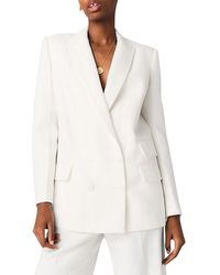 Maje - Double Breasted Suit Jacket - Lyst