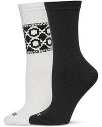 Hue - Diamond Socks, Pack Of 2 - Lyst
