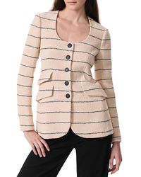 Rag & Bone - Roslyn Striped Tweed Blazer - Lyst
