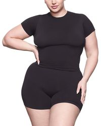 Skims - Soft Smoothing Seamless T Shirt - Lyst