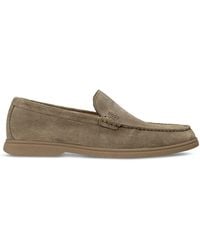 BOSS - Sienne Slip On Moc Toe Loafers - Lyst