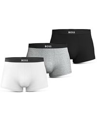 BOSS - X David Beckham One Trunks, Pack Of 3 - Lyst