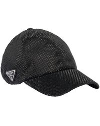 Prada - Duchesse Baseball Cap With Crystals - Lyst