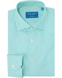 Robert Talbott - Reynolds Stripe Twill Shirt - Lyst