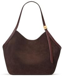 Kate Spade - Deco Suede Tulip Tote Bag - Lyst