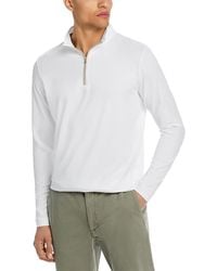 Peter Millar - Albatross Pique Quarter Zip Sweater - Lyst