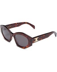 Celine - Triomphe Cat Eye Sunglasses, 55Mm - Lyst
