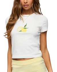 Edikted - Lemon Patch T-Shirt - Lyst