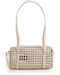 Madewell - Brioche Mini Woven Leather Shoulder Bag - Lyst