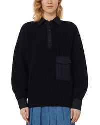 Weekend by Maxmara - Weekend Signature Vanda Collared Wool & Cashmere Sweater - Lyst