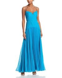AMUR - Saylor Pleated Gown - Lyst