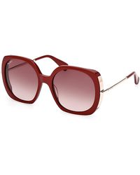 Max Mara - Butterfly Acetate Sunglasses, 58Mm - Lyst