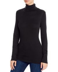 Splendid - 1X1 Turtleneck Top - Lyst