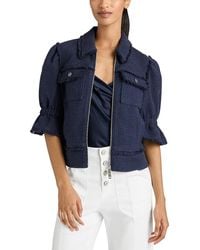 Cinq À Sept - Boucle Holly Short Sleeve Jacket - Lyst