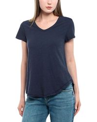 Wilt - Short Sleeve Raw Hem Shirttail Tee - Lyst