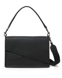 Botkier Crosstown Medium Leather Hobo Bag - Black