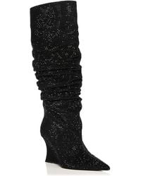 Aqua - Glam Slouch Boots - Lyst