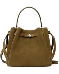 Tory Burch - Romy Suede Bucket Bag - Lyst