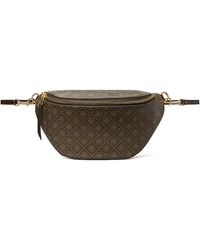 Tory Burch - T Monogram Coated Canvas Belt Bag - Lyst