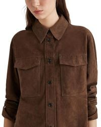 Marella - Gioco Leather Jacket - Lyst