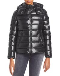 Women's Moncler Leather jackets from $1,180 | Lyst