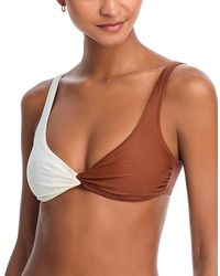 Solid & Striped - The Perrie Bikini Top - Lyst