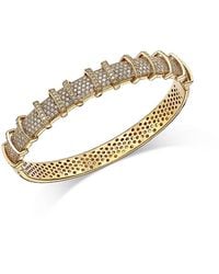 Bloomingdale's Fine Collection - Diamond Bangle Bracelet - Lyst