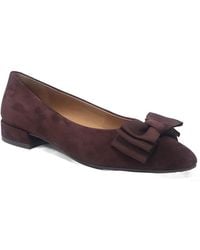 Gentle Souls - Atlas Flat Suede Shoes - Lyst