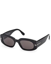 Tom Ford - Oval Sunglasses, 52Mm - Lyst