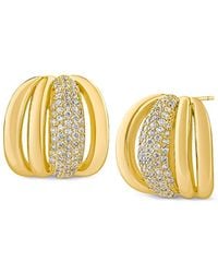 Kenneth Jay Lane - Pave Cage Drop Earrings - Lyst