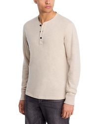 Rag & Bone - Classic Flame Henley Tee - Lyst