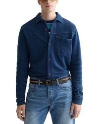Scotch & Soda - Textured Button Front Shirt - Lyst