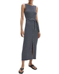 Rag & Bone - The Knit Button Front Tie Dress - Lyst