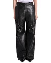 Kate Barton - Draped Knee High Rise Pants - Lyst