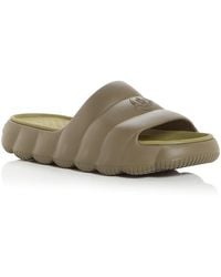 Moncler - Lilo Quilted Slide Sandals - Lyst