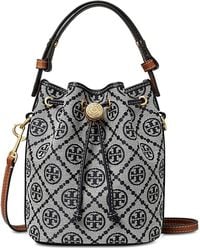Tory Burch - T Monogram Bucket Bag - Lyst