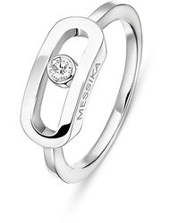 Messika - Diamond Move Uno Large Model Ring - Lyst