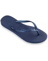 Havaianas - Slim Crystal Ii Flip Flop Sandals - Lyst