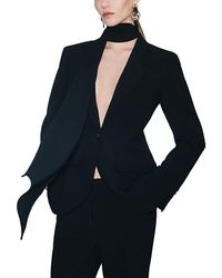 Marella - Mllottone Satin Blazer - Lyst