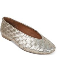 Gentle Souls - Willow Woven Square Toe Flats - Lyst