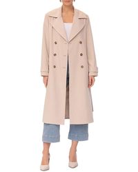 Bagatelle - Double Breasted Relaxed Trench Coat - Lyst